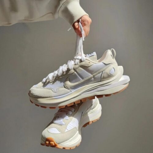 first copy Nike x Sacai VaporWaffle White and Gum